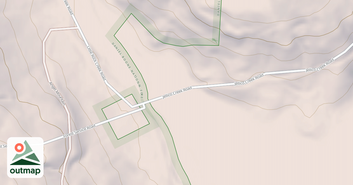 Map of ROCK CREEK