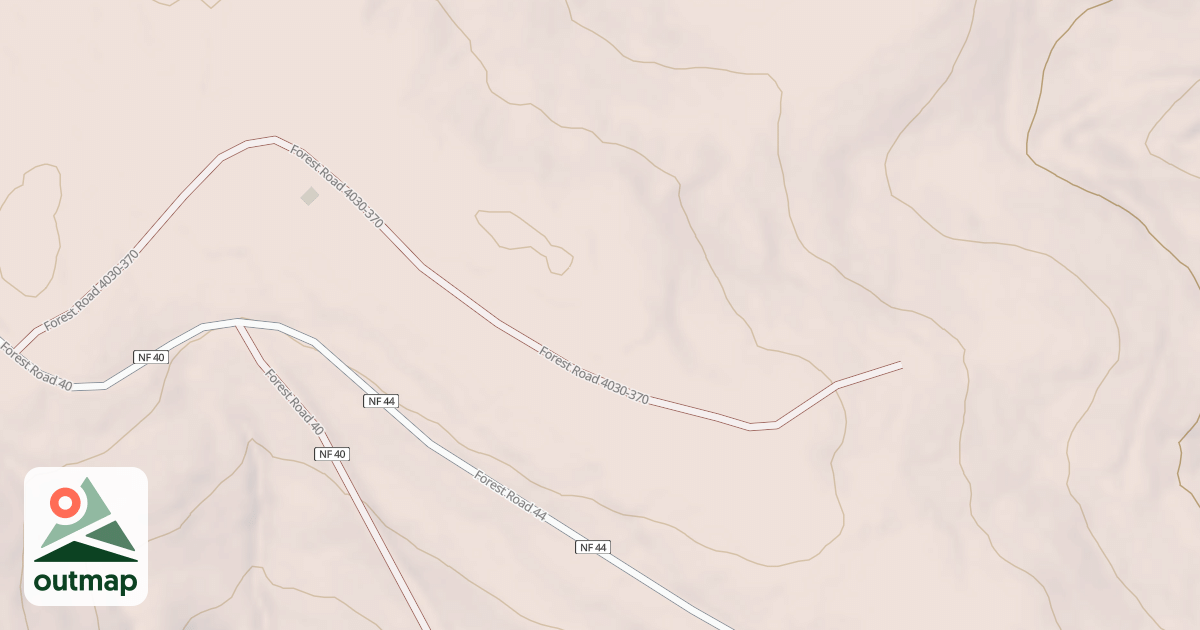 Map of MISERY SNOW SHELTER