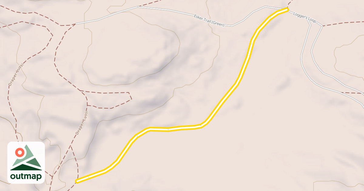 Map of Wood & Waters Trail (Red)