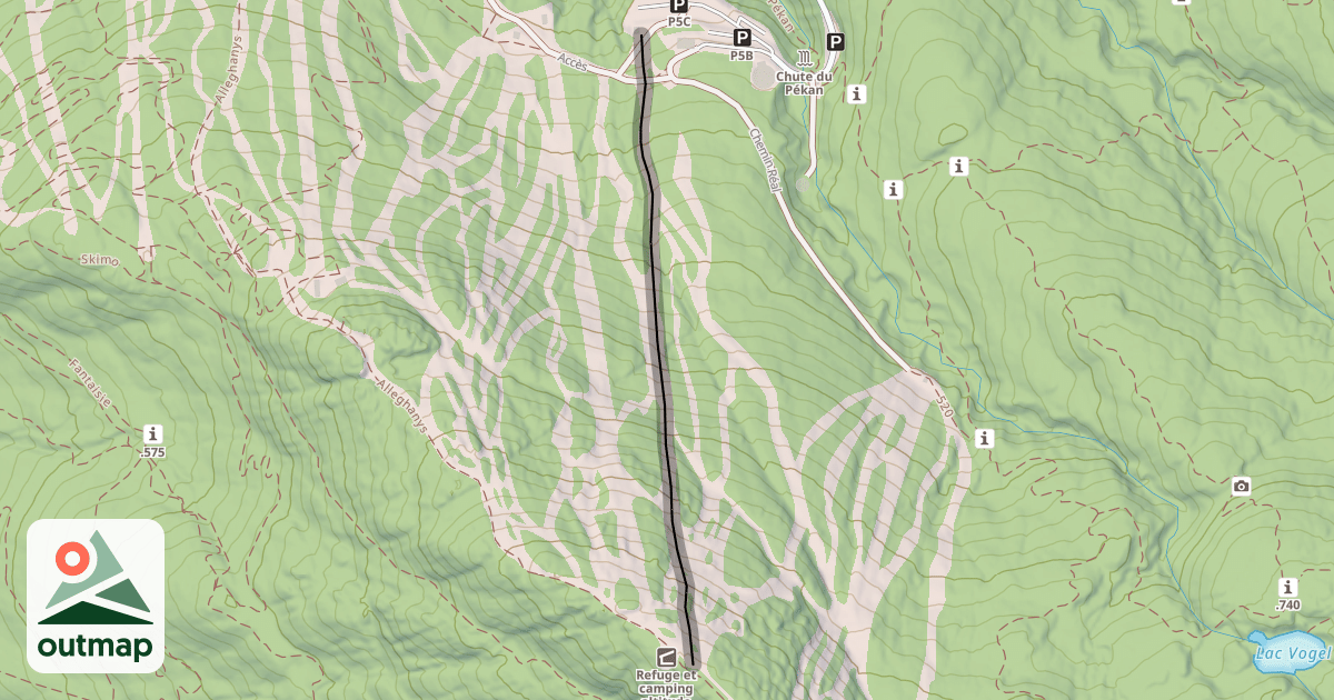 Map of Alpine