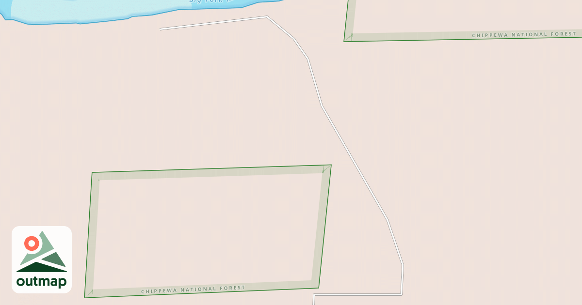 Map of FR 3305 SPUR A
