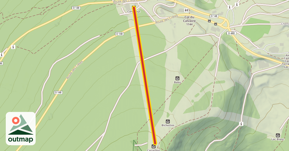 Map of Carrefour 1