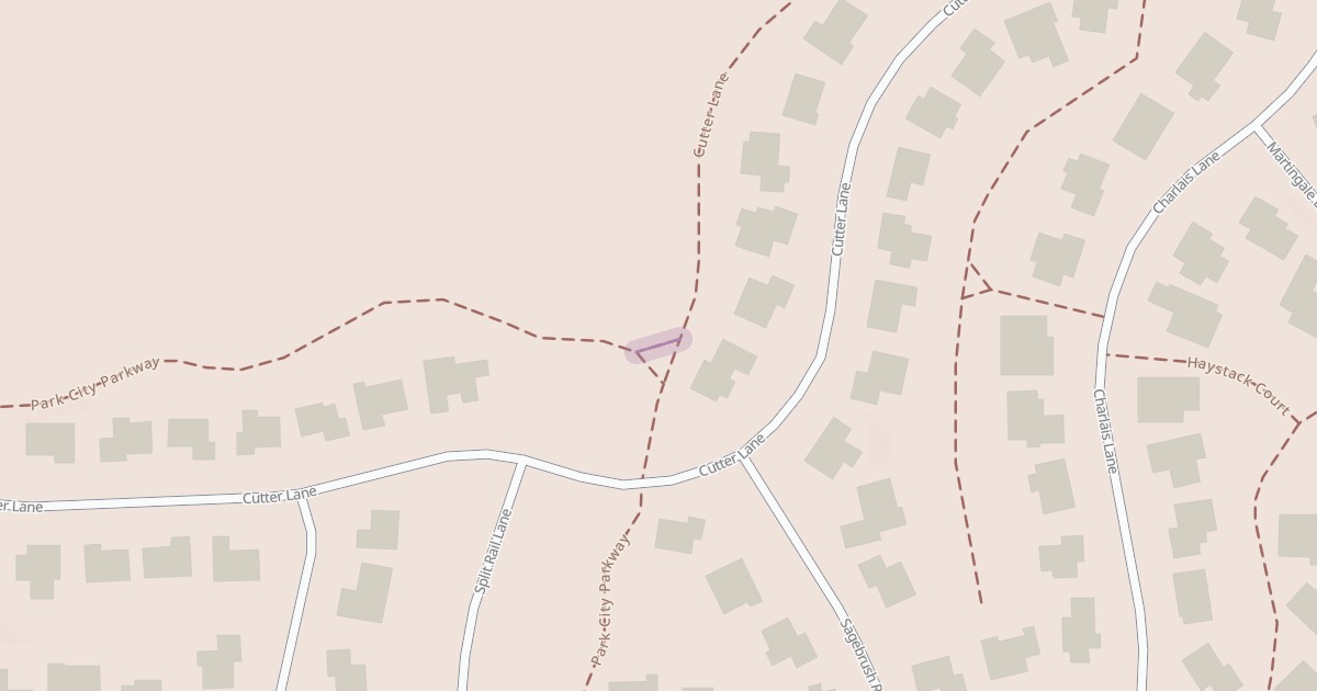 Map preview of Park City Parkway
