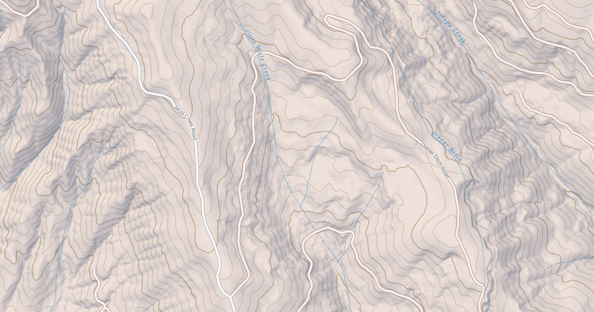 Map preview of DIENER DITCH
