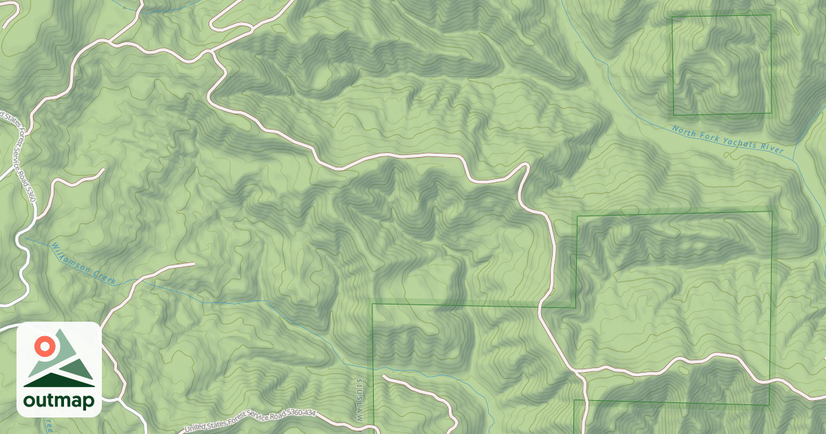 Map of USFS National Forest System Roads {2A131872-A954-4BF9-9A1B-9DE04BD09EE6}