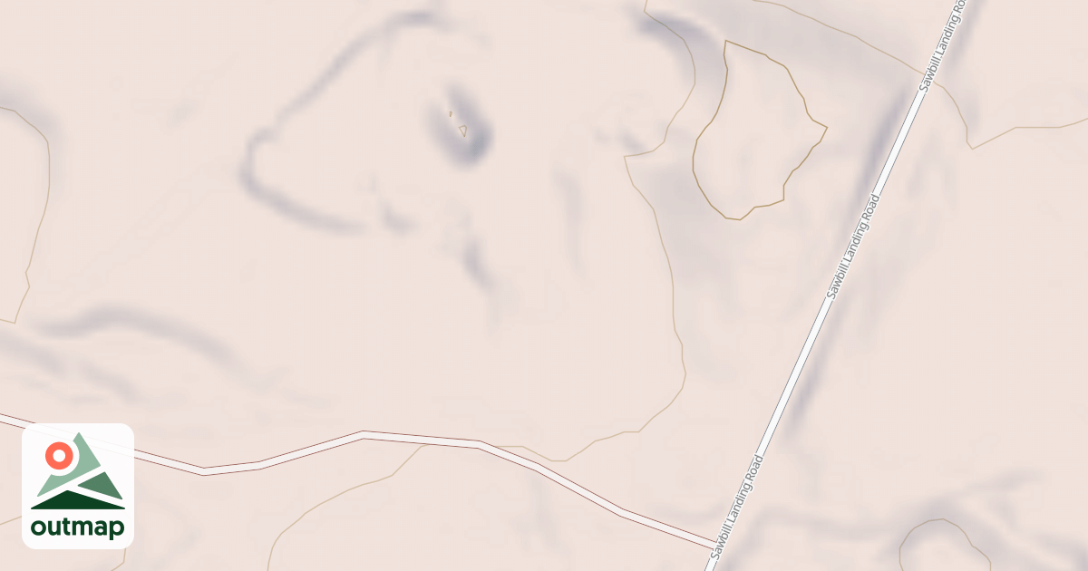 Map of LAKE EIGHTEEN PIT