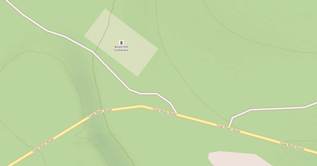 Map preview of BOYD HILL CEMETERY