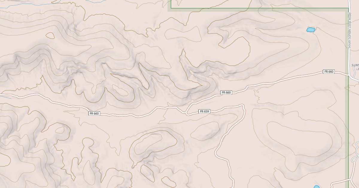 Map preview of W. ASH CREEK