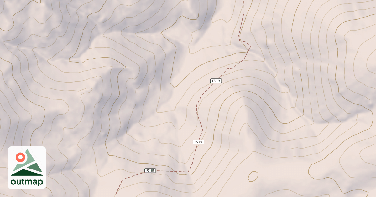 Map of Deadwood Ridge