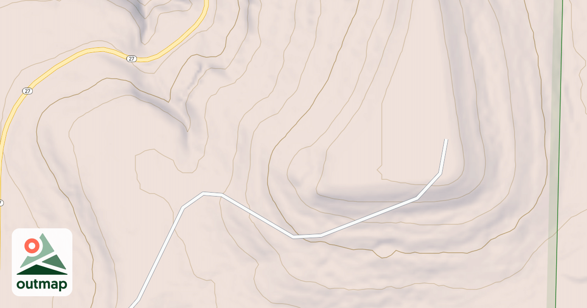 Map of USFS Motor Vehicle Use Map Roads {11625D49-2E82-4A95-B142-C860F397B707}