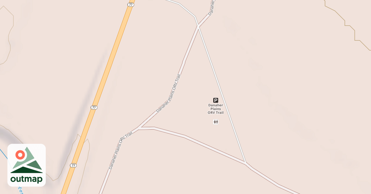 Map of Danaher Plains Trail