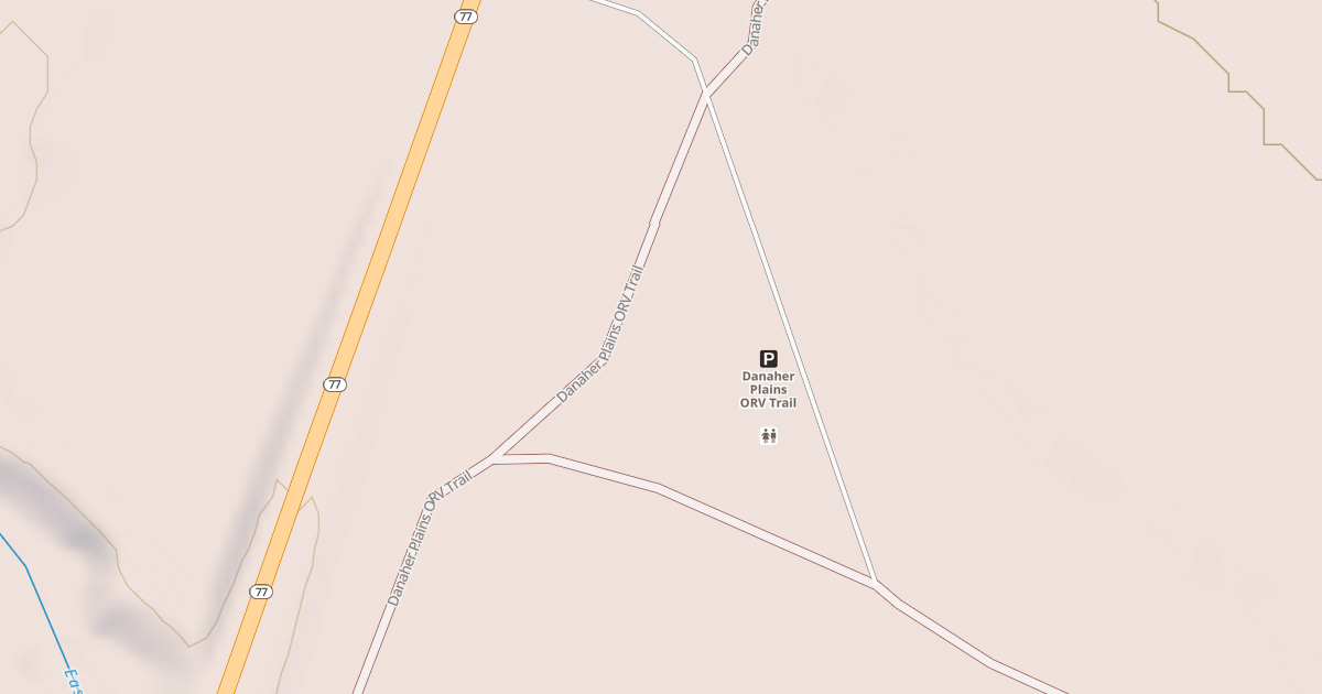 Map preview of Danaher Plains Trail