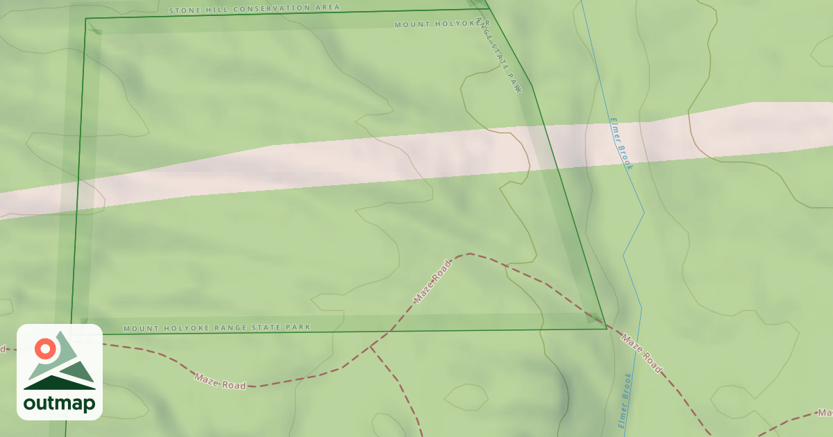 Map of Powerline Trail