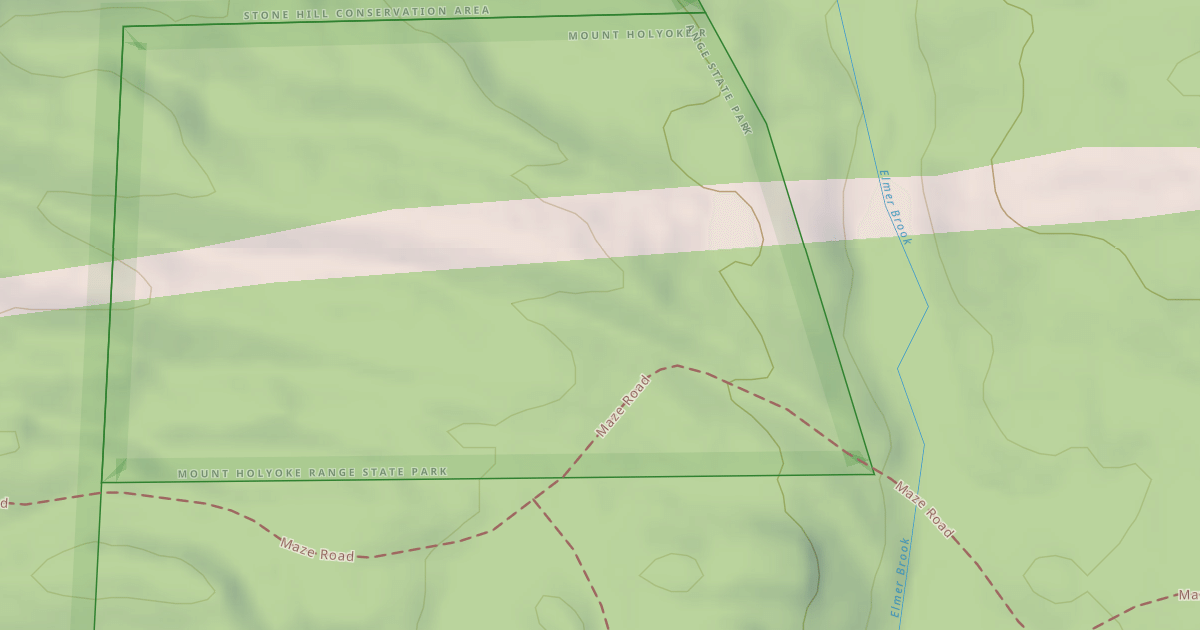 Map preview of Powerline Trail