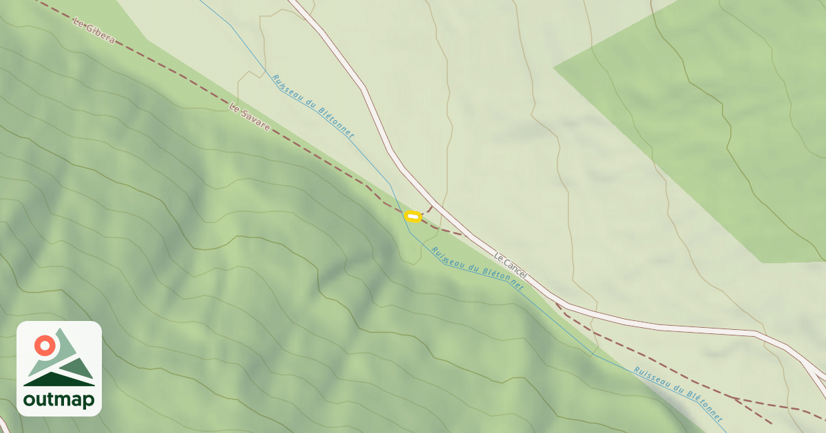 Map of Le Savare