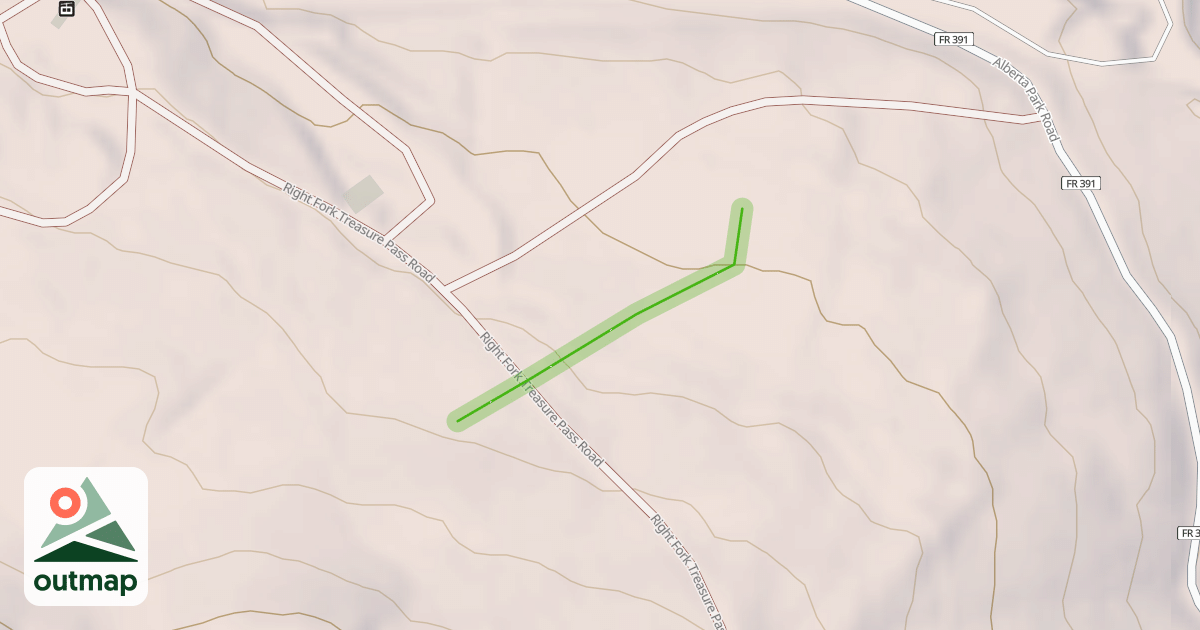 Map of Spencer's Run