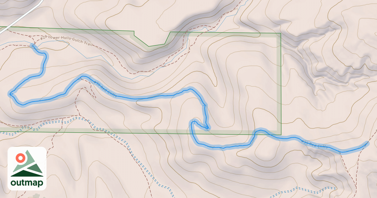 Map of #39 Red Cliffs