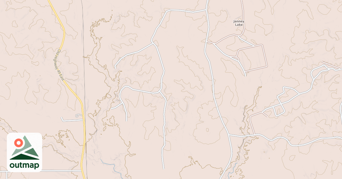 Map of USFS Motor Vehicle Use Map Roads {20691FCC-B74C-4268-BADA-B68162F9D3BE}