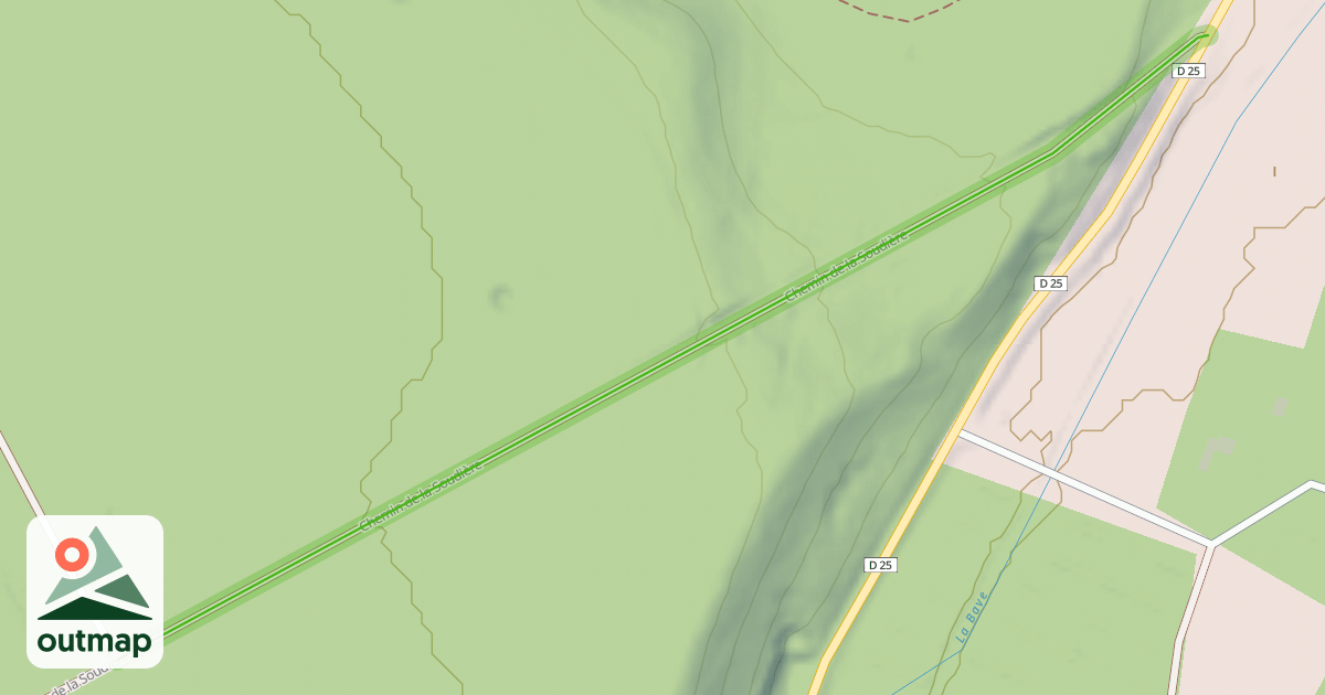 Map of Chemin de la Soudière