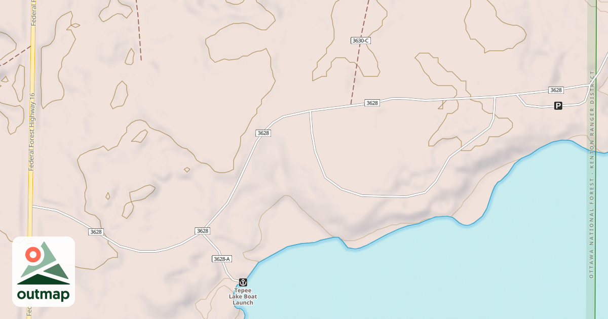 Map of FDR3628
