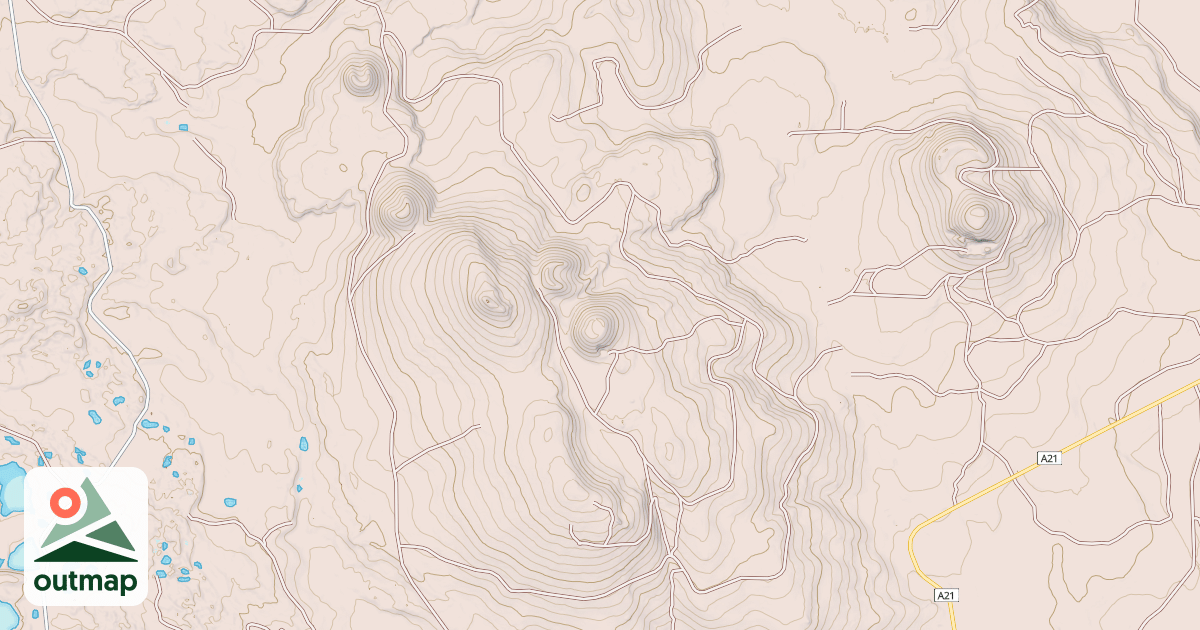 Map of COOPER SWAMP