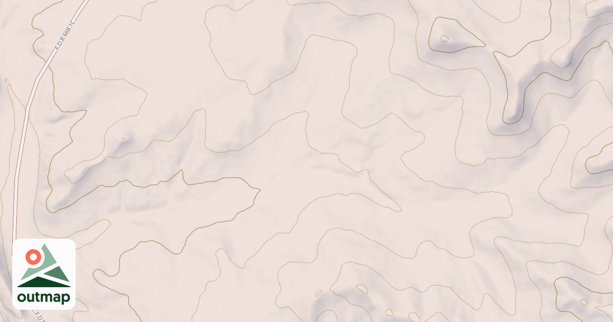 Map of HAY DRAW FORKS BR 1T
