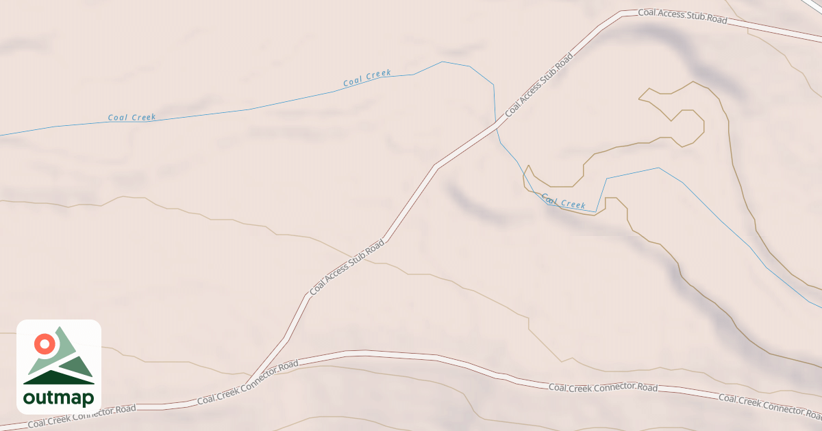 Map of COAL ACCESS STUB