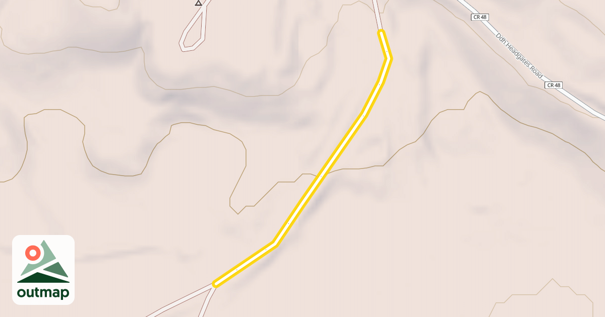 Map of County Road 48
