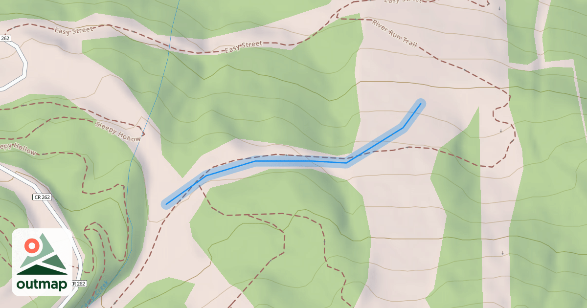 Map of Dercum's Dash