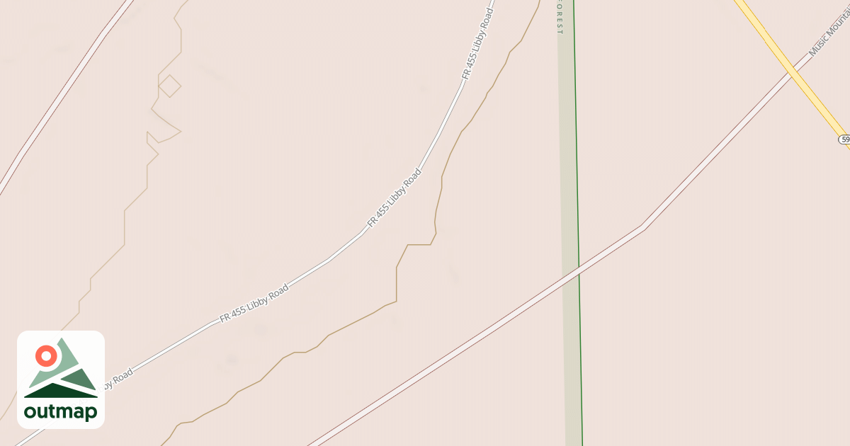 Map of WESTLINE X C SKI TRAIL
