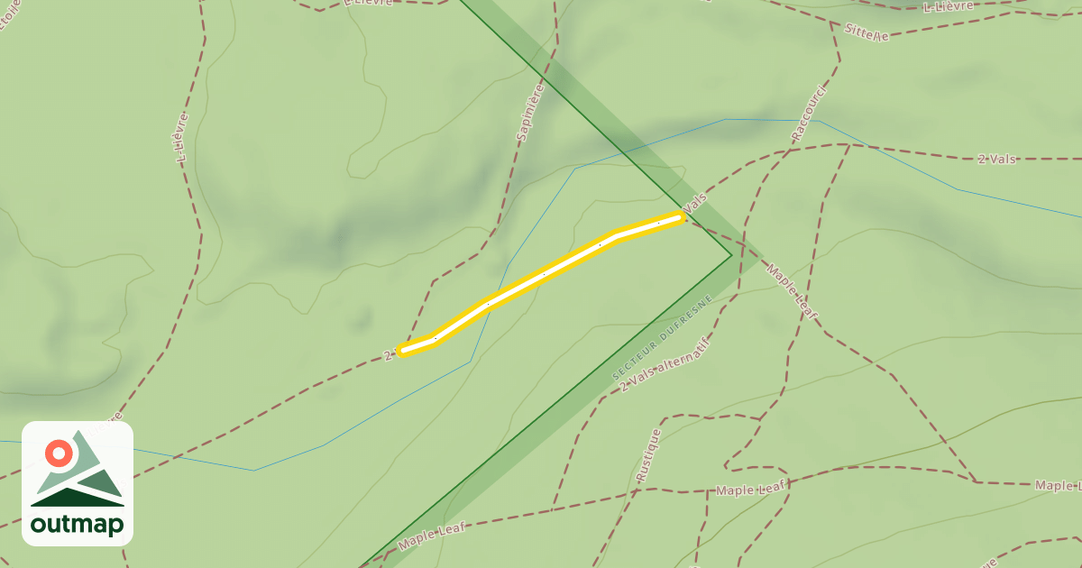 Map of 2 Vals