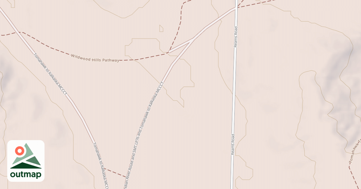 Map of Indian River Route