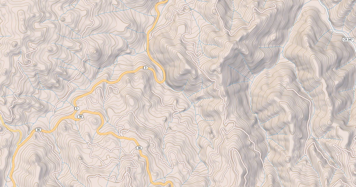 Map preview of BULE GULCH