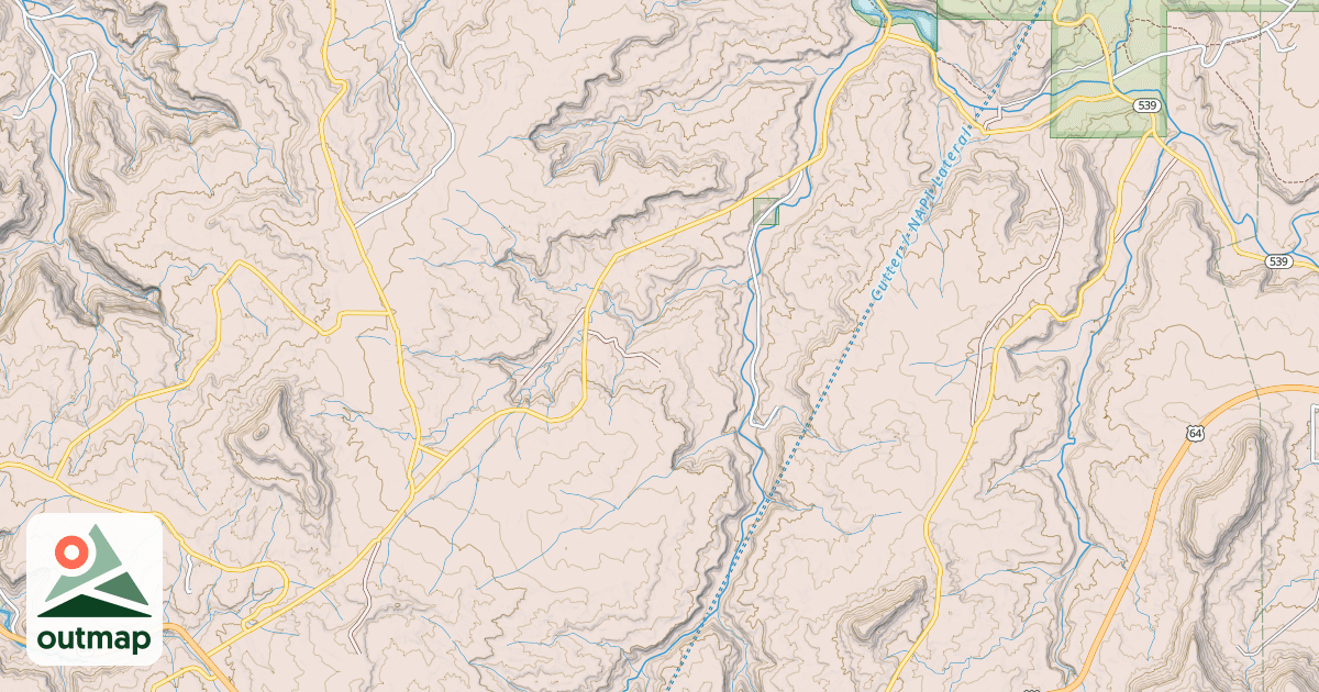 Map of BLM National GTLF Public Motorized Roads 60feec03-25cb-45c0-a1a2-6c399dca8fba