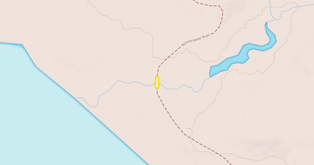 Map preview of North Lake Trail
