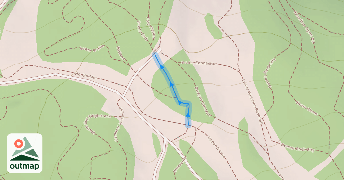 Map of Wednesday Night Delight