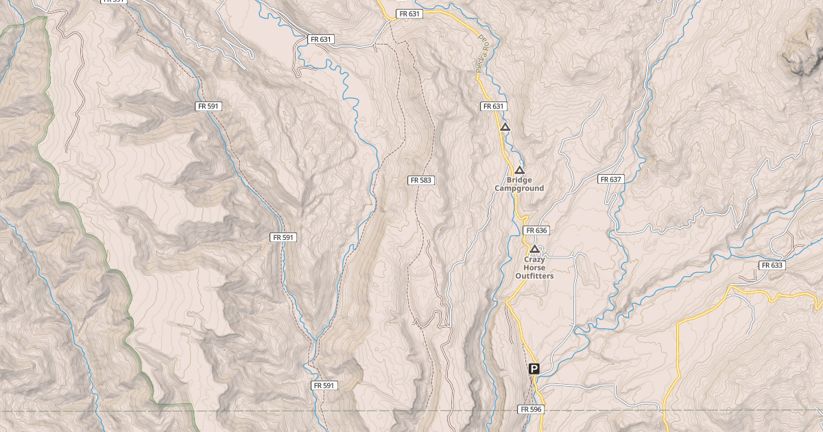 Map preview of PIEDRA STOCK DR