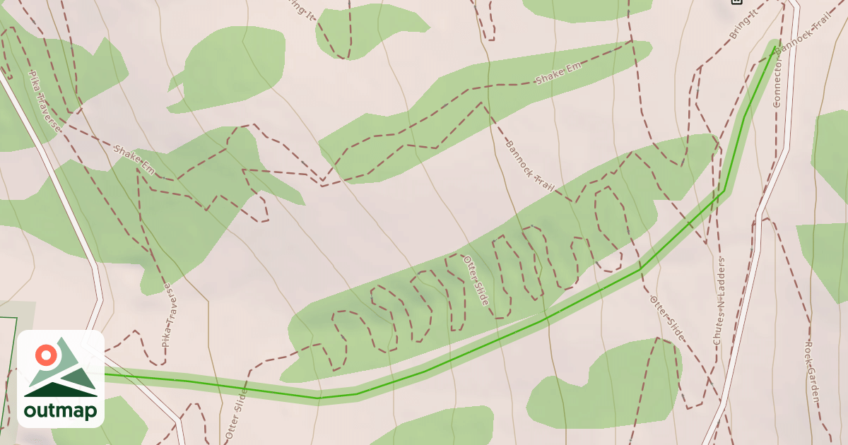 Map of Palmer's Raceway