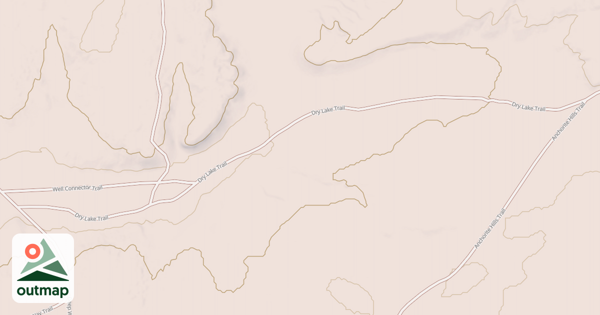 Map of DRY LAKE TRAIL