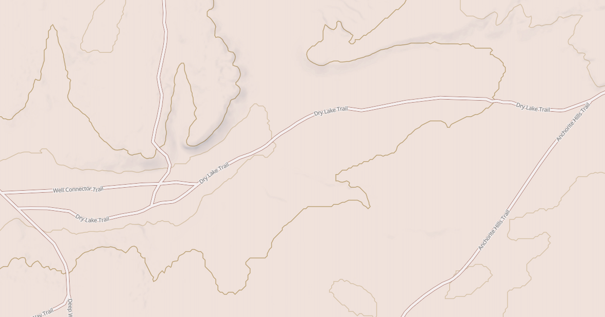 Map preview of DRY LAKE TRAIL