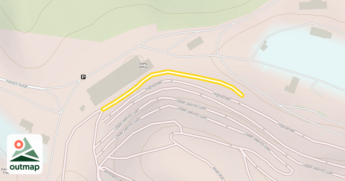 Map of Main Street (Learners Area)