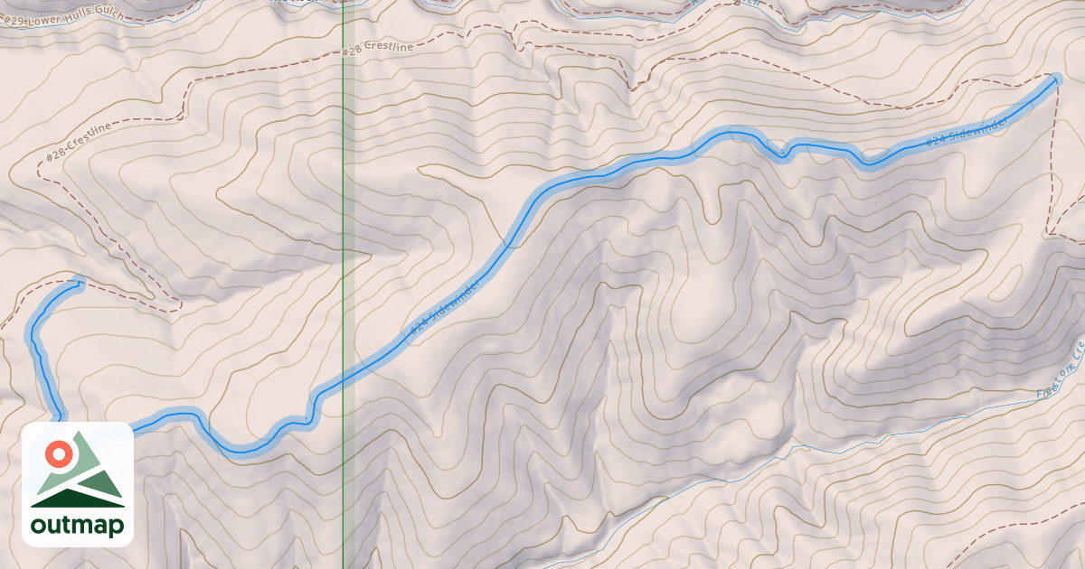 Map of #24 Sidewinder