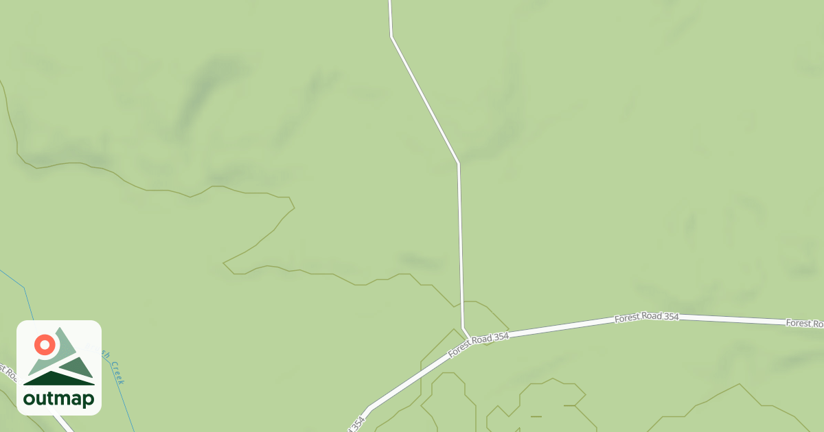 Map of SPUR 354B