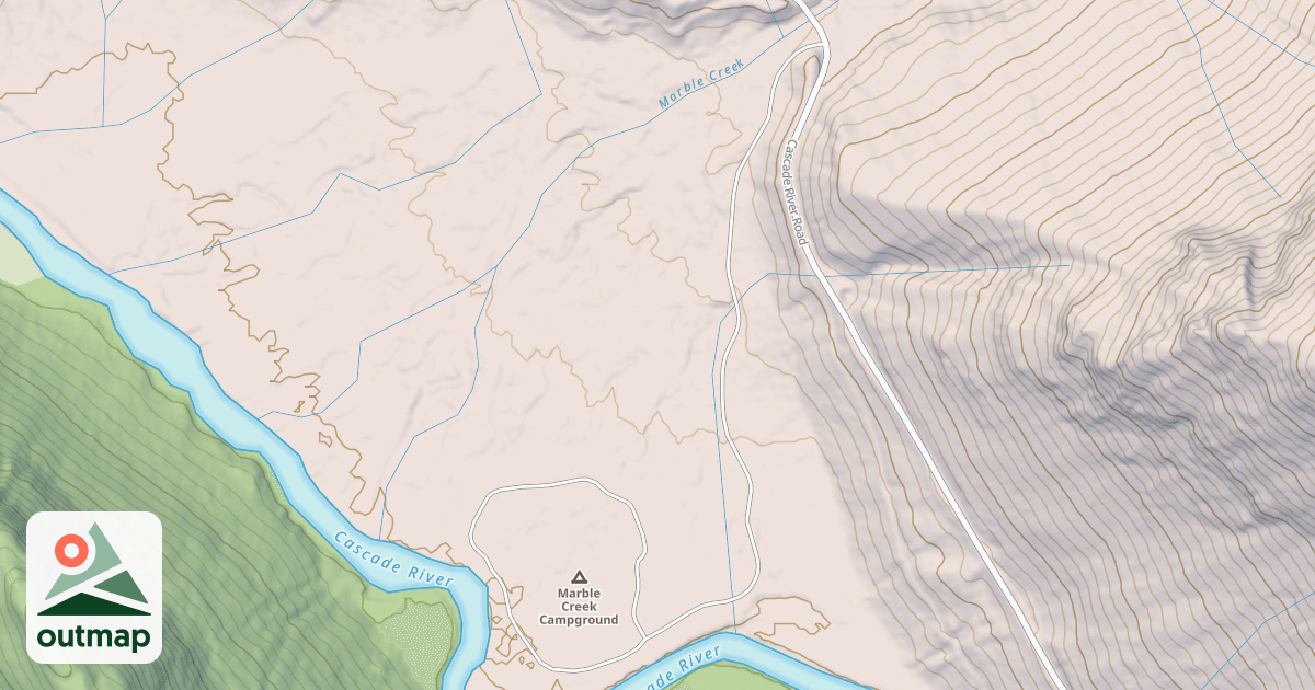 Map of MARBLE CR CG