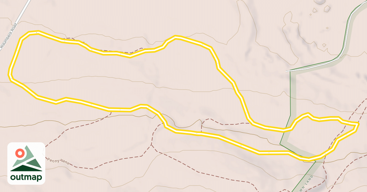 Map of Abenaki Loop