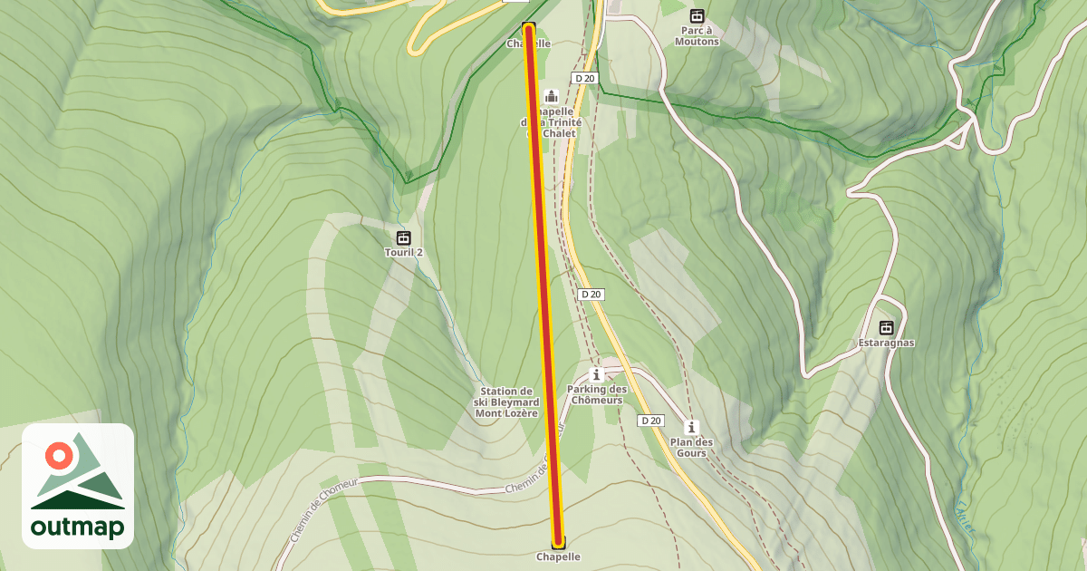 Map of Chapelle