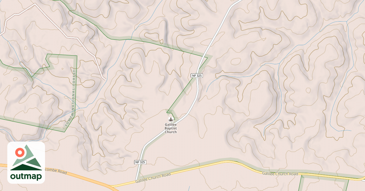 Map of GALILEE CHURCH