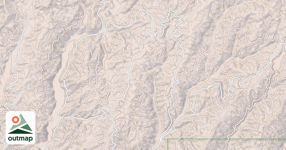 Map of GOLD CREEK CUT OFF