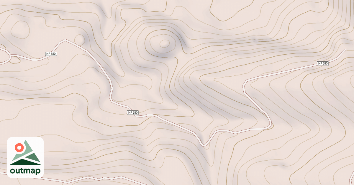 Map of USFS Motor Vehicle Use Map Roads {34A5F791-0BF5-4331-B888-B288CAE2D60A}