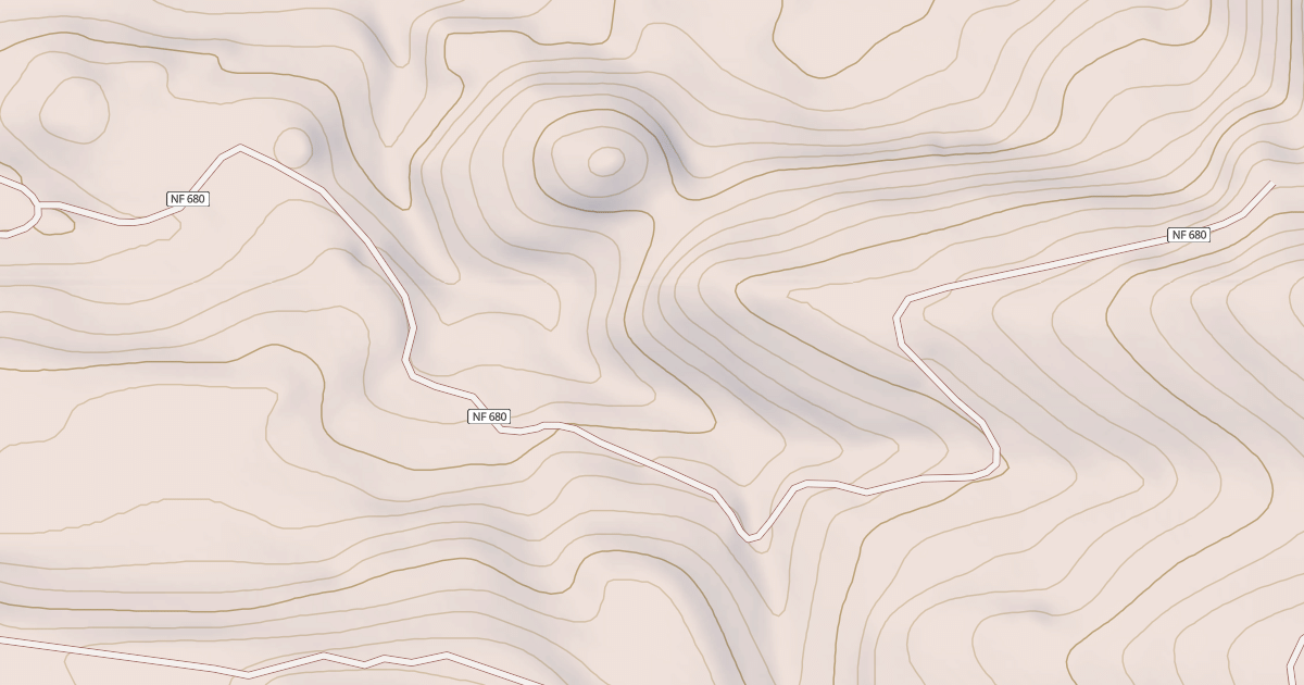 Map preview of USFS Motor Vehicle Use Map Roads {34A5F791-0BF5-4331-B888-B288CAE2D60A}
